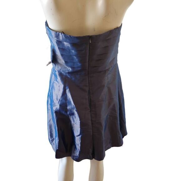 Jessica Simpson women's size 10 strapless mini dress formal evening metallic She - Picture 3 of 6